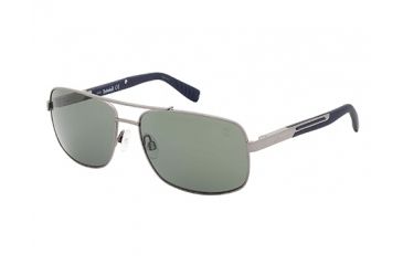 Image of Timberland TB9057 Sunglasses - Shiny Gunmetal Frame Color