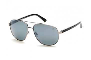 Image of Timberland TB9076 Sunglasses - Matte Gun Metal Frame Color