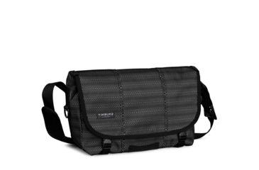 Image of Timbuk2 Maze Classic Messenger, Jet Black Woven Reflective, S 1101-2-2158