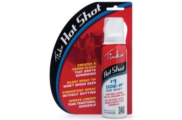 Image of Tinks Hot Shot #1 Doe-P Non-Estrous Mist 3 Ounce Spray Carded For Hanging