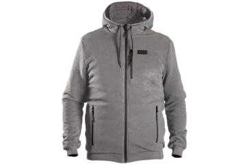 Image of TOBE Outerwear Vortex Hooded Windfleece Jacket - Mens, Gray, M, 310223-006-004