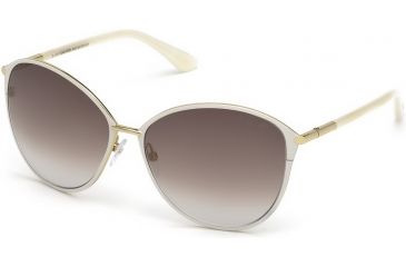 Image of Tom Ford FT0320 Sunglasses - Gold Frame Color, Gradient Brown Lens Color