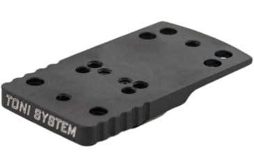 Image of Toni System Red Dot Dovetail Base Plate Type A for STI Edge, Black, OPXSEDA