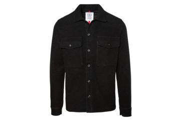 Image of Topo Designs Wool Shirt - Mens, Black, Large, TDMWSF19BKLG