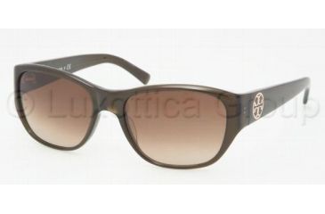 Image of Tory Burch Tory C02 TY7012 Sunglasses with No-Line Progressive Rx Prescription Lenses TY7012-735-13-5517 - Lens Diameter: 55 mm, Frame Color: Olive