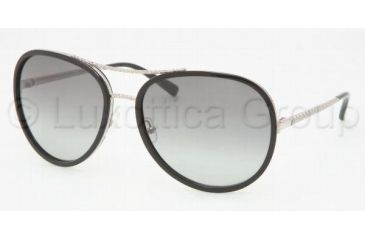 Image of Tory Burch TY6007 Bifocal Sunglasses Silver/Black Frame / 61 mm Prescription Lenses, 285-11-6117