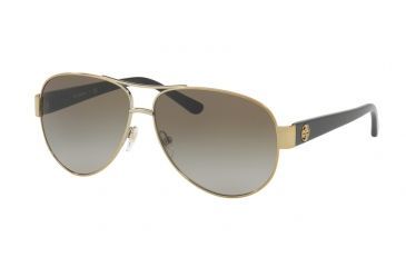 Image of Tory Burch TY6057 Progressive Prescription Sunglasses TY6057-323913-60 - Lens Diameter 60 mm, Frame Color Gold