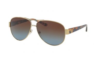 Image of Tory Burch TY6057 Progressive Prescription Sunglasses TY6057-324113-60 - Lens Diameter 60 mm, Frame Color Gold