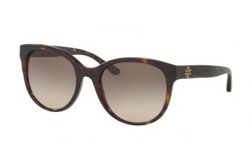 Image of Tory Burch TY7095A Single Vision Prescription Sunglasses TY7095A-137813-54 - Lens Diameter 54 mm, Frame Color Dark Tortoise