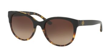 Image of Tory Burch TY7095A Single Vision Prescription Sunglasses TY7095A-160113-54 - Lens Diameter 54 mm, Frame Color Black/Tort