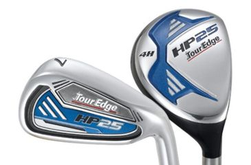 Image of Tour Edge HP25 Mens Complete Set Regular Flex LH Silver, HCSLGR13.B
