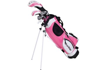 Image of Tour Edge HT Max-J Junior Girl RH 2x1 Golf Set Age 3-5, Pink 1001549