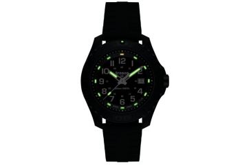 Image of Traser Outdoor Pioneer, Silicone Strap, Black, 44mm, 105125
