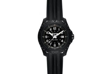 Image of Traser Outdoor Pioneer, Silicone Strap, Black, 44mm, 105125