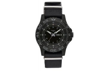 Image of Traser P66 Red, White and Blue Shade, Nato Strap, Black, 45mm, 107370
