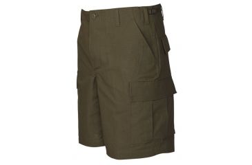 Image of Tru-Spec BDU 100% Cotton Rip-Stop Shorts, OD Green, S 4252003