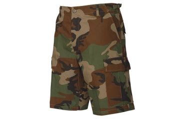 Image of Tru-Spec BDU 100% Cotton Rip-Stop Shorts, Woodland, L 4256005