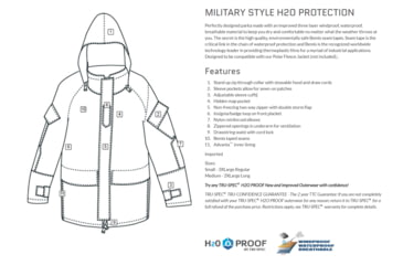 Image of TRU-SPEC H2O Proof Gen II Parka - Mens, MultiCam, Small, Regular, 2026003