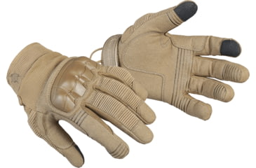 Image of TRU-SPEC Impact Armor Shell Gloves - Mens, Tan, Small, 3839003