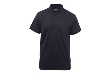 Image of Tru-Spec Men's Short Sleeve Performance Polo Shirt, Black, Extra Large 4336006