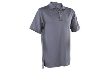 Image of Tru-Spec Men's  24-7 Series Performance Polo Shirt, S/S, Steel Grey, L 4552005