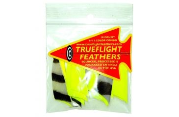 Image of Trueflight Feather Combo Pack, Barred/Chartreuse 2in.RWShield 30937