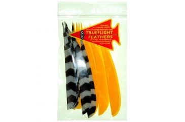 Image of Trueflight Feather Combo Pack, Barred/Yellow 5 in. LW Shield 21933