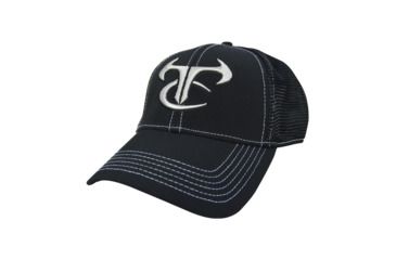 Image of TrueTimber Ball Hat w/Silver TTC Logo, Black, One Size, TT138