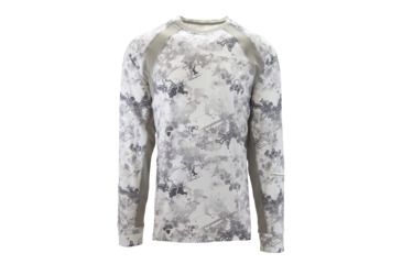 Image of TrueTimber SpinReel Long Sleeve Crew - Mens, Viper Snow/Drizzle, Medium, 0716-Viper Snow/Drizzle - M