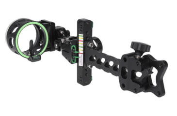 Image of TruGlo Aegis 1 Light 19 Bow Sight - 5 Position, Detachable Bracket, Black, TG-AG2211BD
