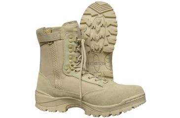 Image of Tru-Spec Tru Boots Tan Zipper Tact, 5R 4054004