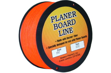 Image of Tuf-Line Planer Board Line 200Lb 150ft Spool Orange, PB200150OR