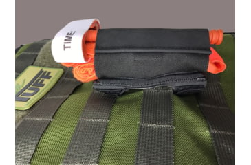 Image of TUFF Products Just In Case Tourniquet Pouch, Molle, Veclro Fastener, Ambidextrous, Black, 8874-SCE-JICTQ-BK