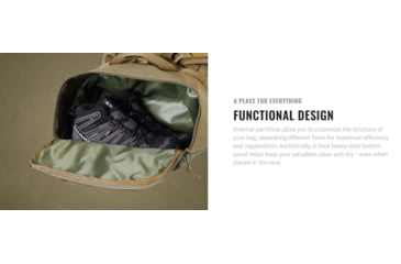 Image of UARM HLCB Heavy Load Cargo Bag, Coyote, HLCBC