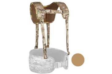 Image of UARM TCCALC Tactical Clavicle Carrier Assistance Laser Cut, Coyote, S-XL, TCCALCC