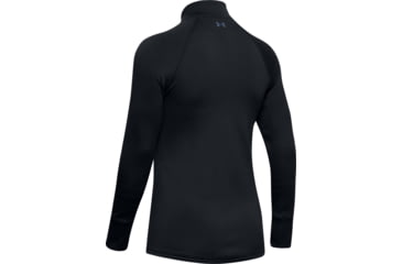 Image of Under Armour ColdGear 4.0 1/2 Zip Active Top - Womens, Black, Large, 1343319001LG