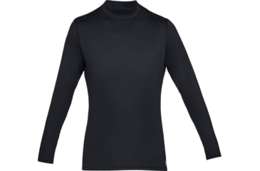 Image of Under Armour ColdGear Armour Fitted Mock - Mens, Black, 2X-Large, 13208050012X