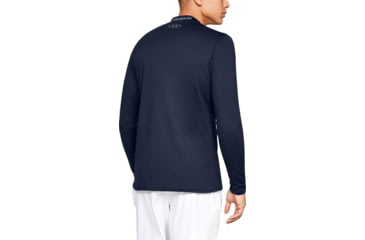 Image of Under Armour ColdGear Armour Fitted Mock - Mens, Midnight Navy, Small, 1320805410SM