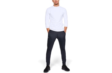 Image of Under Armour ColdGear Armour Fitted Mock - Mens, White, 2X-Large, 13208051002X