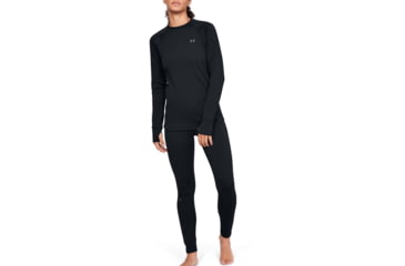Image of Under Armour ColdGear Base 3.0 Legging - Women's, Small, Black, 1343324001SM