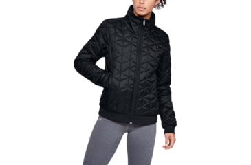 Image of Under Armour ColdGear Reactor Performance Jacket - Womens, Black, Large, 1342792001LG