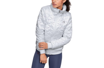 Image of Under Armour ColdGear Reactor Performance Jacket - Womens, Onyx White, 2X-Large, 13427921122X