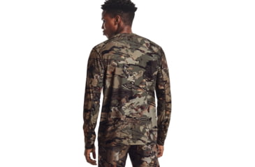 Image of Under Armour Iso-Chill Brush Line Long Sleeve Shirt - Mens, UA Forest All Season Camo, Small, 1361308994SM