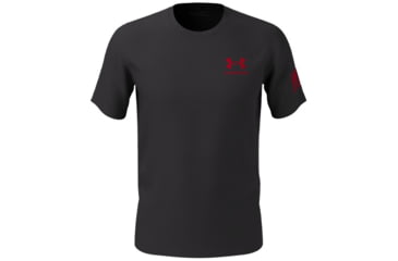 Image of Under Armour New Freedom Flag T-Shirt - Mens, Charcoal Medium Heather, Small, 1370810019SM