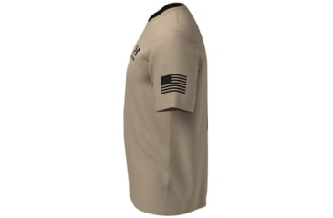 Image of Under Armour New Freedom Flag T-Shirt - Mens, Desert Sand / Black, Large, 1370810290LG