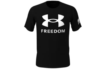 Image of Under Armour Freedom Logo T-Shirt - Men's, Black, 2XL, 13708110012X