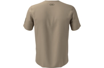 Image of Under Armour New Freedom Logo T-Shirt - Mens, Desert Sand, 2XL, 13708112902X