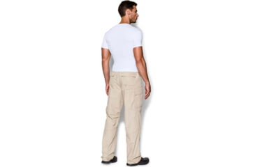 Image of Under Armour Tactical HeatGear Compression V-Neck T-Shirt - Mens, White, 3X-Large, 12160101003X