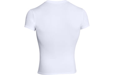 Image of Under Armour Tactical HeatGear Compression V-Neck T-Shirt - Mens, White, 3X-Large, 12160101003X
