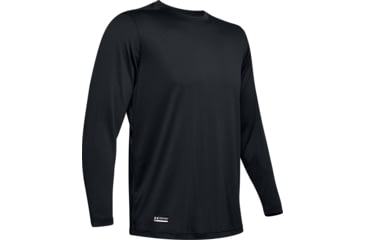 Image of Under Armour Tactical UA Tech Long Sleeve T-Shirt - Mens, Black, 2X-Large, 12481960012X
